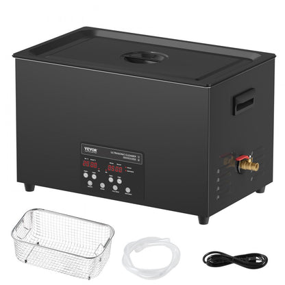 TH-SPQXJ-100A - VEVOR 30L Ultrasonic Cleaner with Dual Power Settings