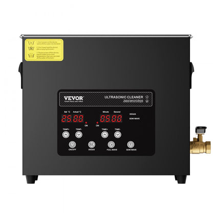 KZ-F6 - 6L Ultrasonic Cleaner with Dual Power & Degassing Mode