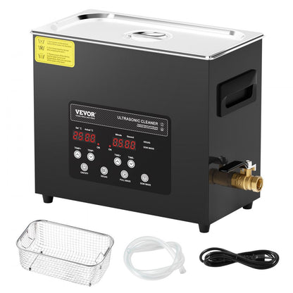 KZ-F6 - 6L Ultrasonic Cleaner with Dual Power & Degassing Mode