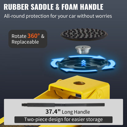 QJD-LTD015A-00 - 1.5 Ton Low Profile Aluminum Steel Racing Jack for Sports Cars