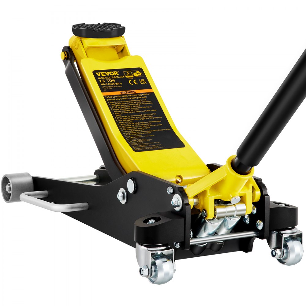 QJD-LTD025A-00 - 2.5 Ton Hydraulic Floor Jack for Safe Vehicle Lifting