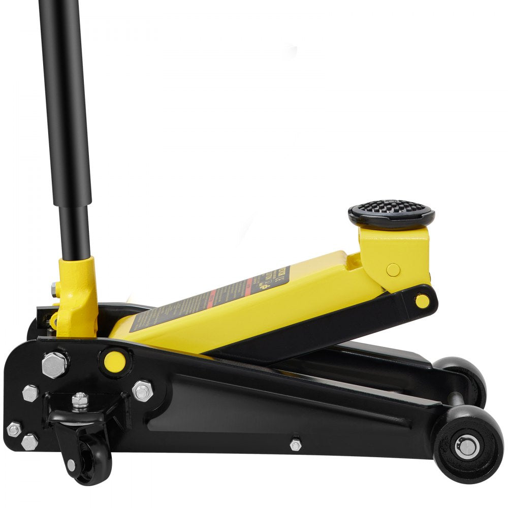 S508 - 3 Ton Low-Profile Hydraulic Jack, Lifts 5.12" to 20"