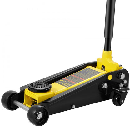 S508 - 3 Ton Low-Profile Hydraulic Jack, Lifts 5.12" to 20"