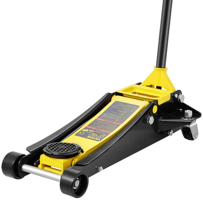 K496 - 2.5 Ton Low Profile Steel Floor Jack with Dual Pistons