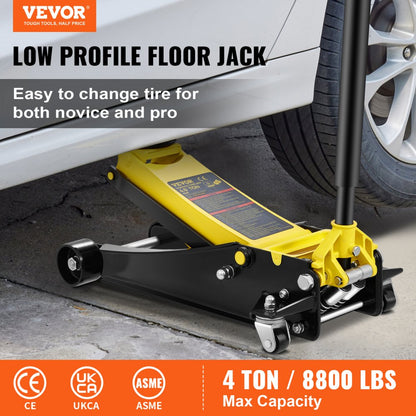 K560 - 4 Ton Low Profile Floor Jack for Easy Vehicle Lifting