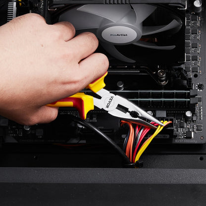 SY-202 - Ergonomic 8" & 6" Needle Nose Pliers Set, High-Carbon Steel