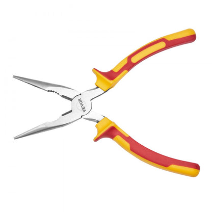 SY-202 - Ergonomic 8" & 6" Needle Nose Pliers Set, High-Carbon Steel
