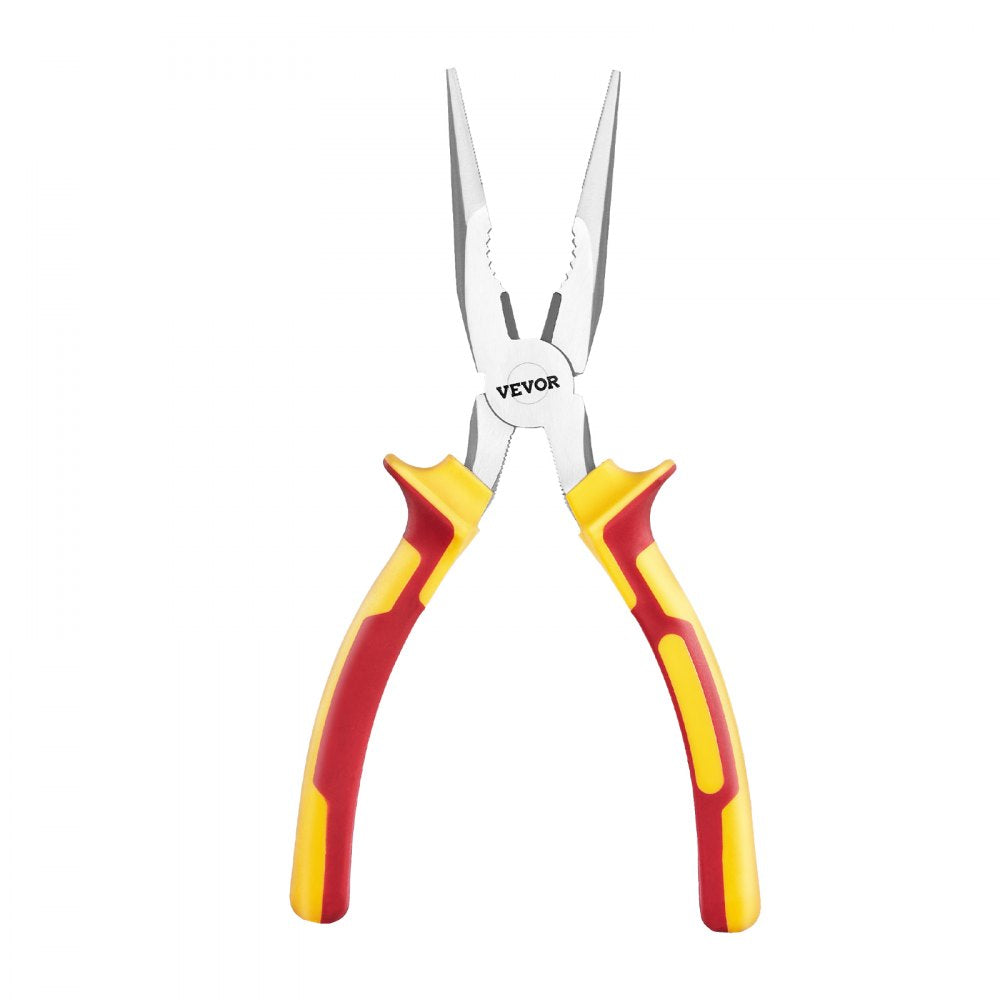 SY-202 - Ergonomic 8" & 6" Needle Nose Pliers Set, High-Carbon Steel
