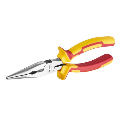SY-202 - Ergonomic 8" & 6" Needle Nose Pliers Set, High-Carbon Steel