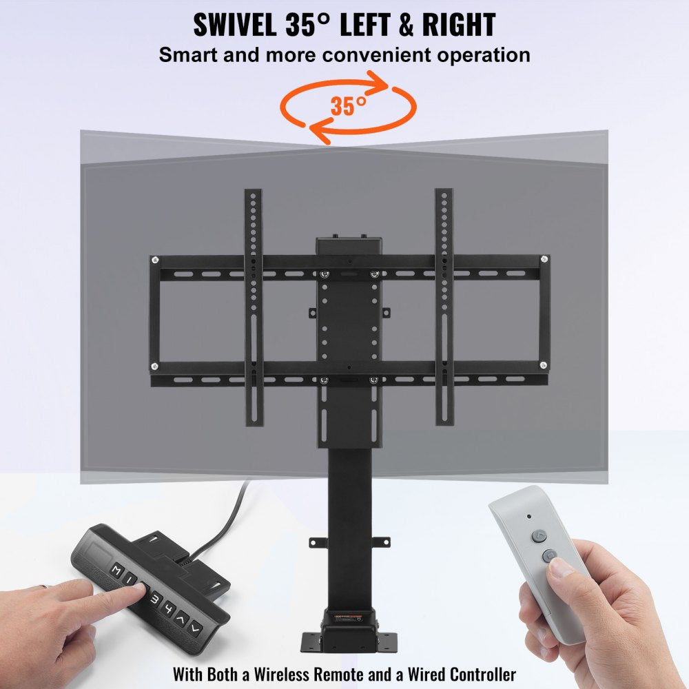 010731634574 - Motorized TV Lift for 32-70 Inch TVs, Height 28.74-68.11”