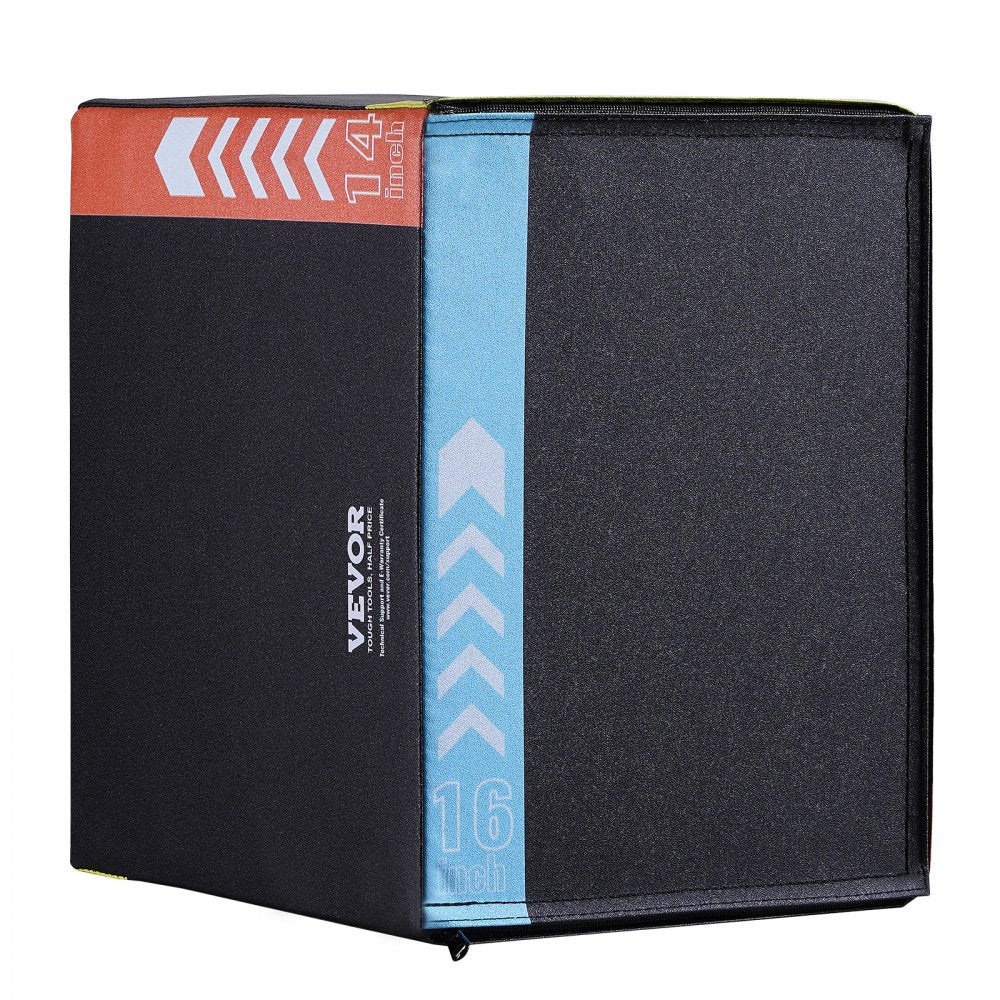 SS-Z-16-14-12 - Durable 3-in-1 Jump Box for Home Workouts