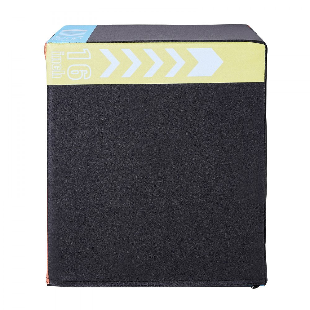 SS-Z-20-18-16 - Adjustable 3-in-1 Plyometric Jump Box for Home Gym