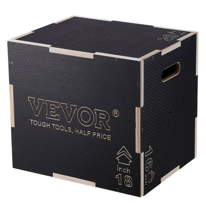 SS-M-20-18-16 - Versatile 3-in-1 Jump Box for Home Workouts