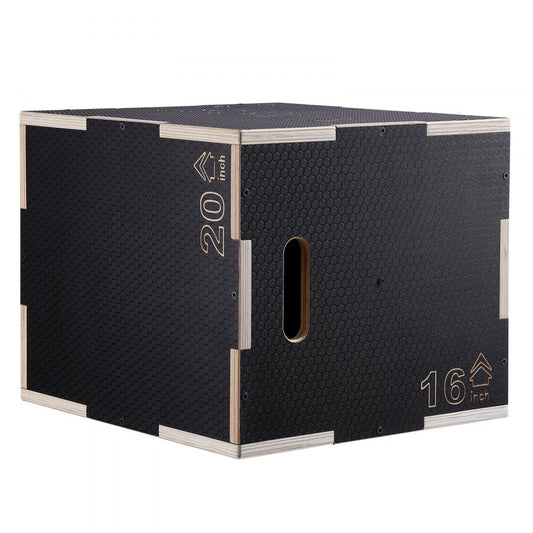 SS-M-20-18-16 - Versatile 3-in-1 Jump Box for Home Workouts