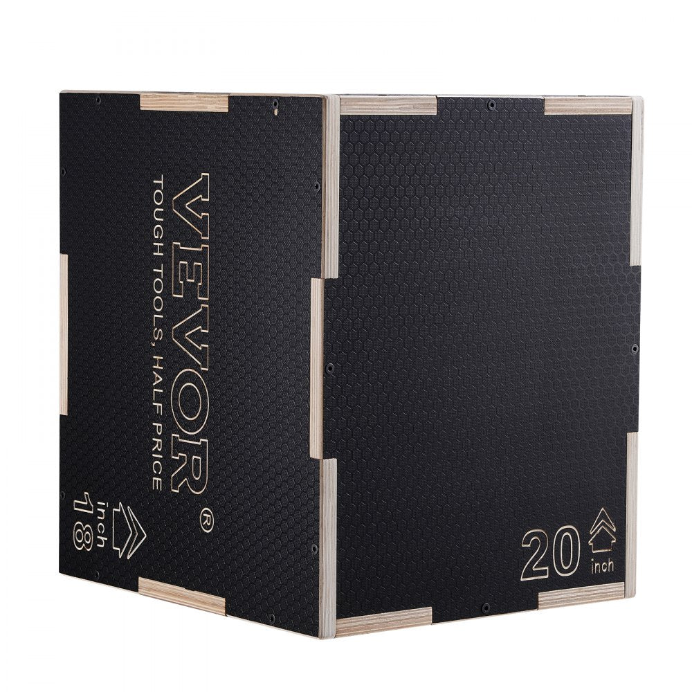 SS-M-20-18-16 - Versatile 3-in-1 Jump Box for Home Workouts
