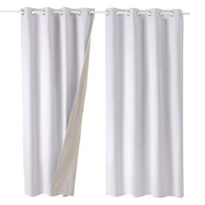 24016BSFH133213 - Triple-Layer 52x84 Blackout Curtains for Light Blocking