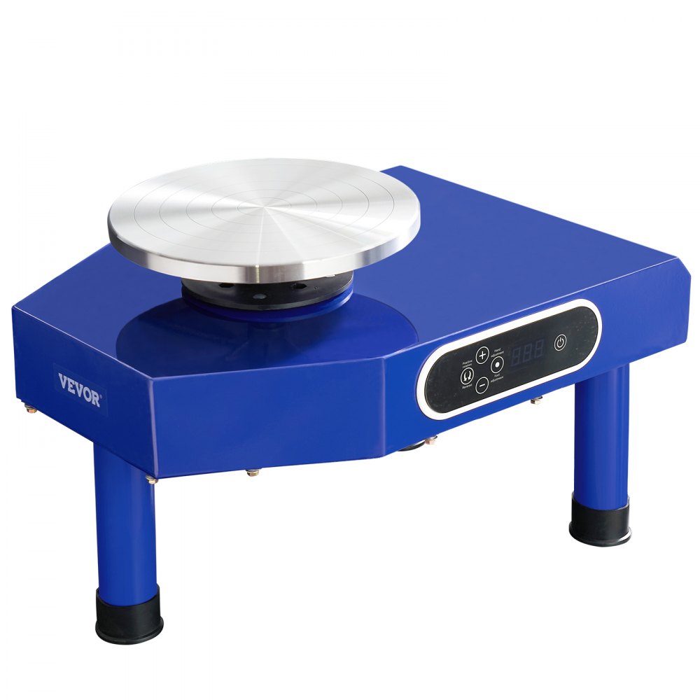 010687990439 - 9.8in Pottery Wheel with 350W Motor, 17.6lbs Capacity