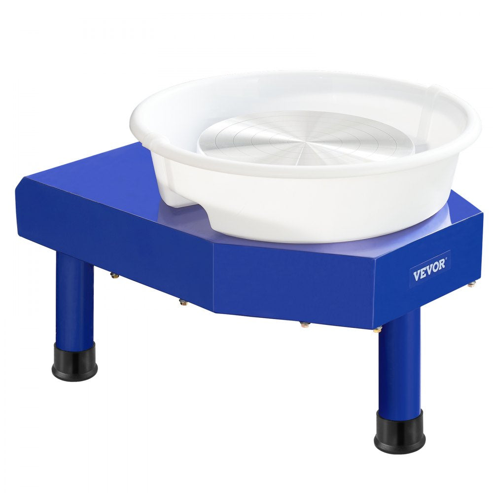 010687990439 - 9.8in Pottery Wheel with 350W Motor, 17.6lbs Capacity