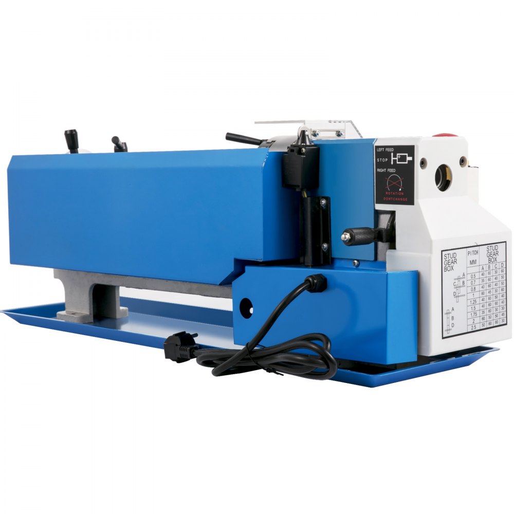 010631700507 - Compact 7"x14" Wood Lathe with 550W Motor & LED Light