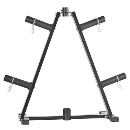 YFRK-B32 - Compact 300 lbs Weight Plate Rack for Home & Gym