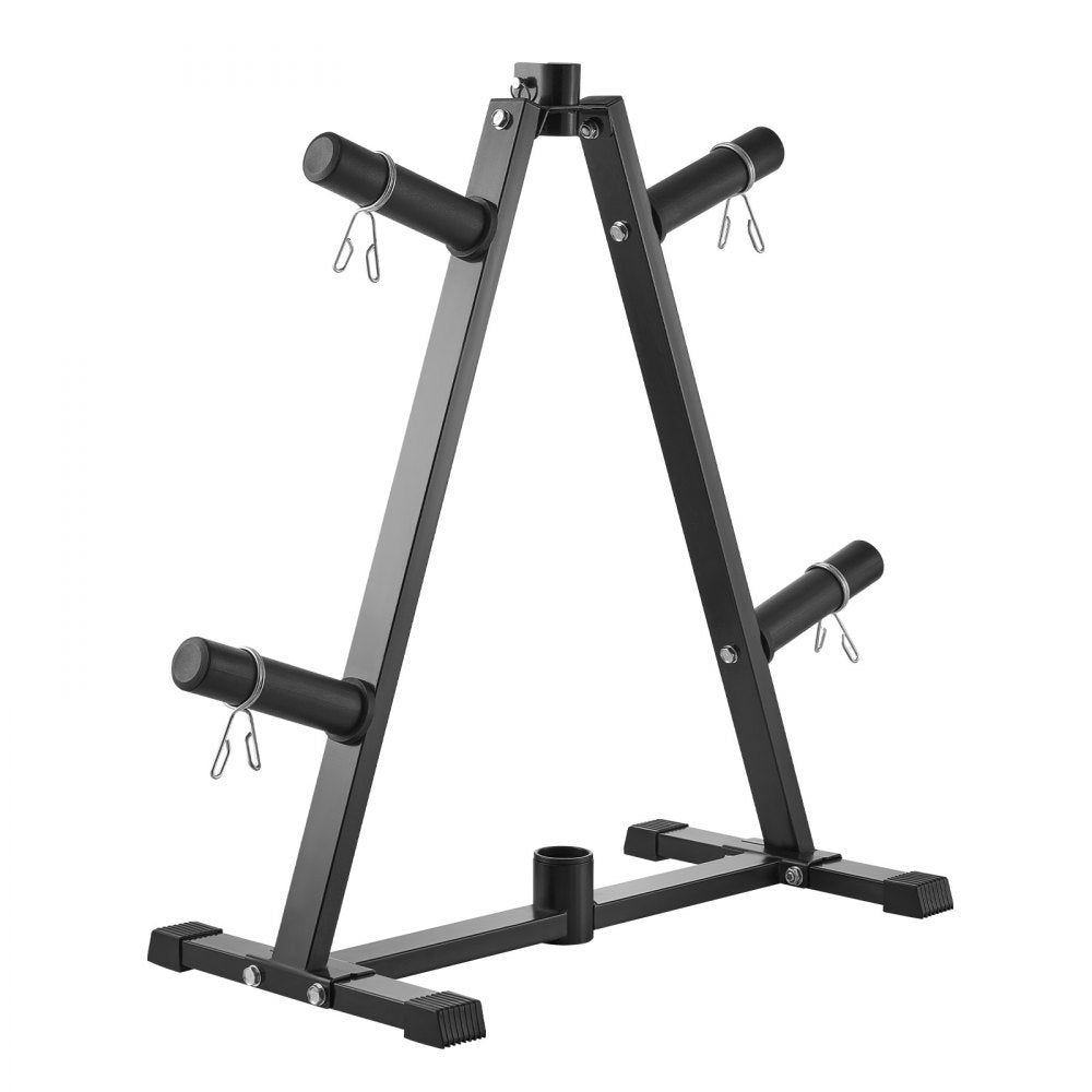 YFRK-B32 - Compact 300 lbs Weight Plate Rack for Home & Gym