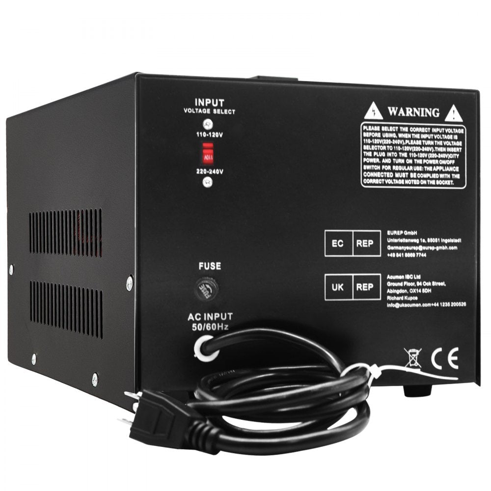 ST-3000VA - Powerful 3000W Voltage Converter with 4 AC Outlets