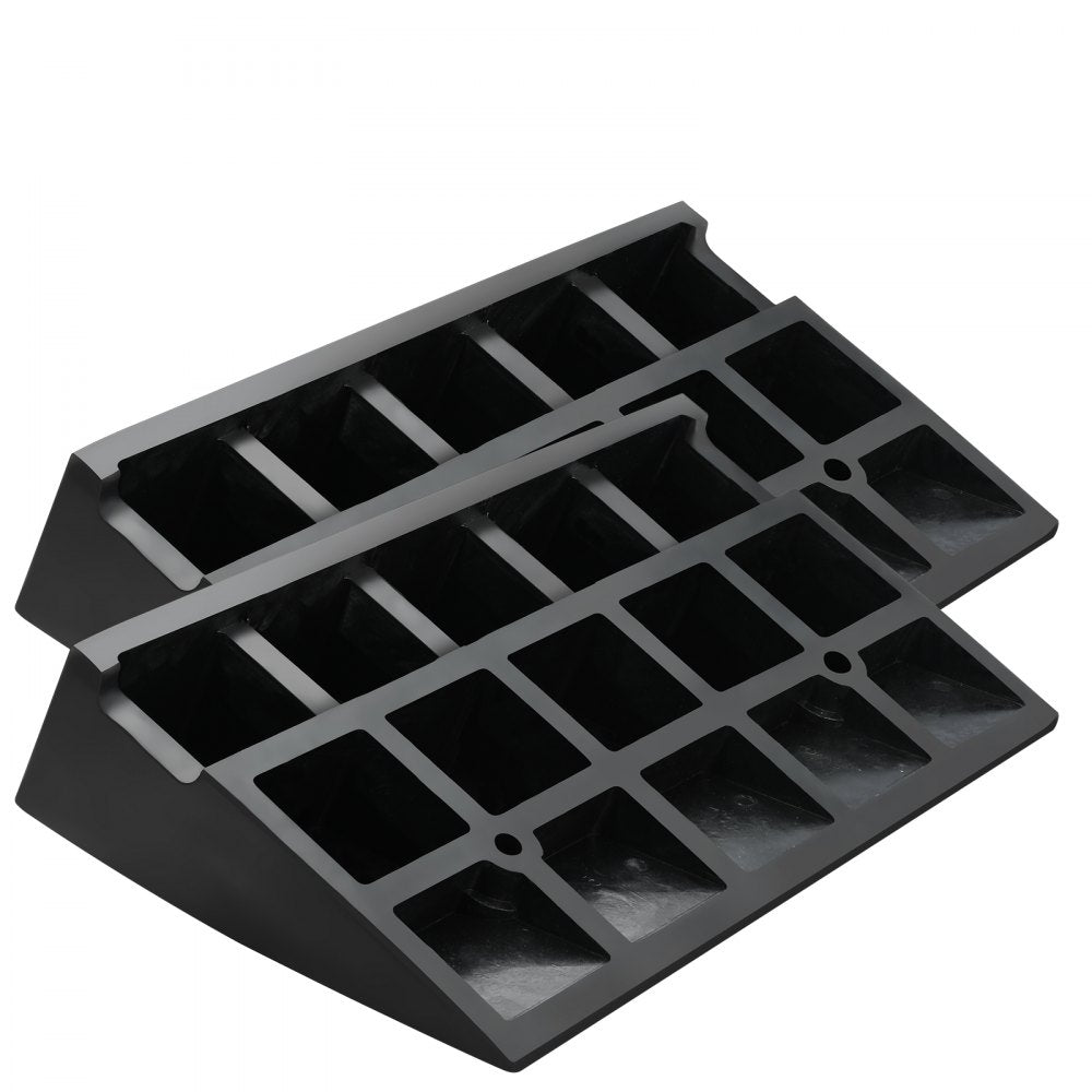 S001 - Heavy-Duty Rubber Curb Ramp for Vehicles, 33069 lbs Capacity