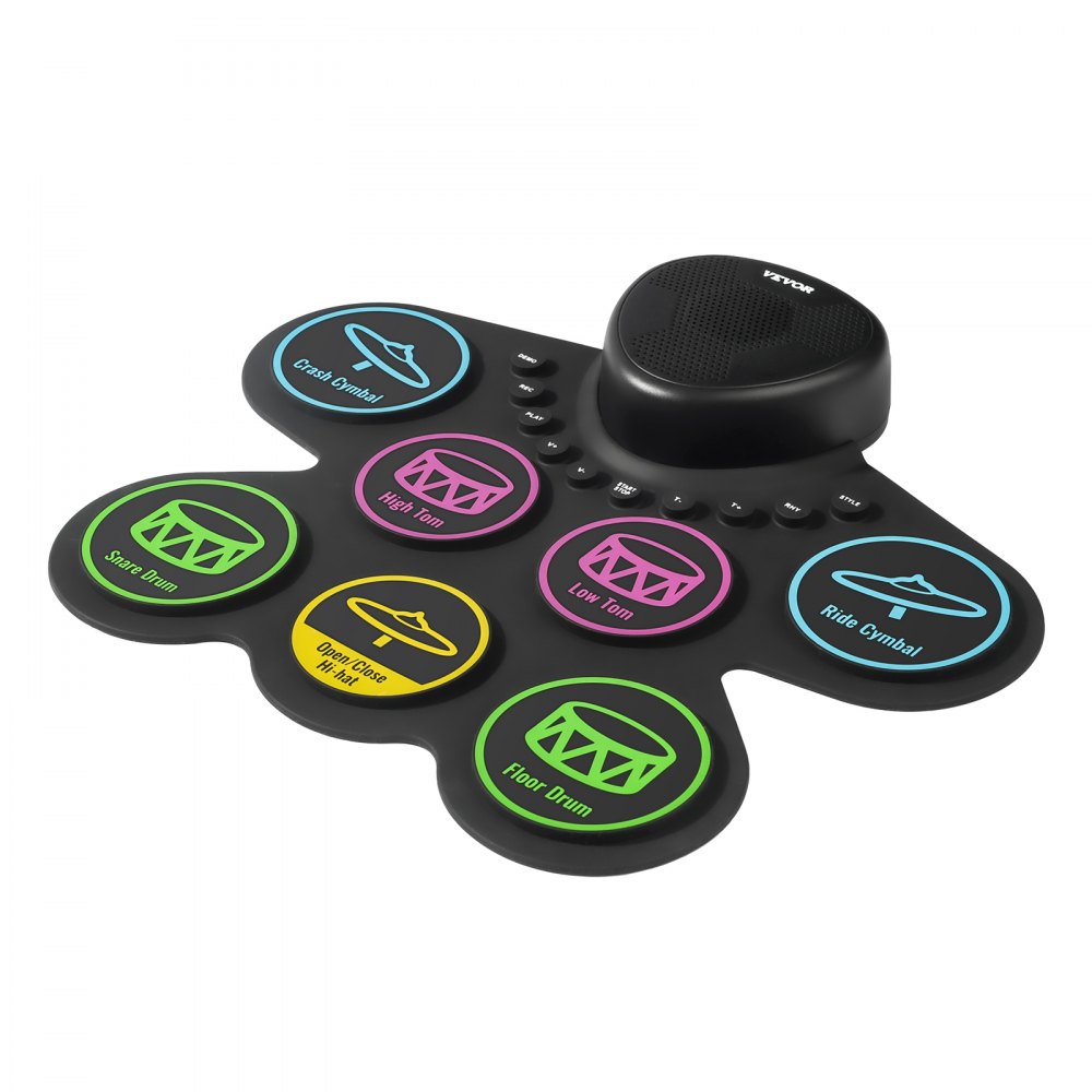 WG2 - 7-Pad Electric Drum Set for Kids with Headphone Jack