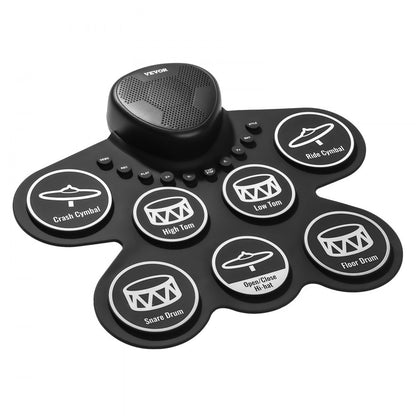 WG2 - 7-Pad Kids Electronic Drum Set with Headphone Jack & Built-in Speaker