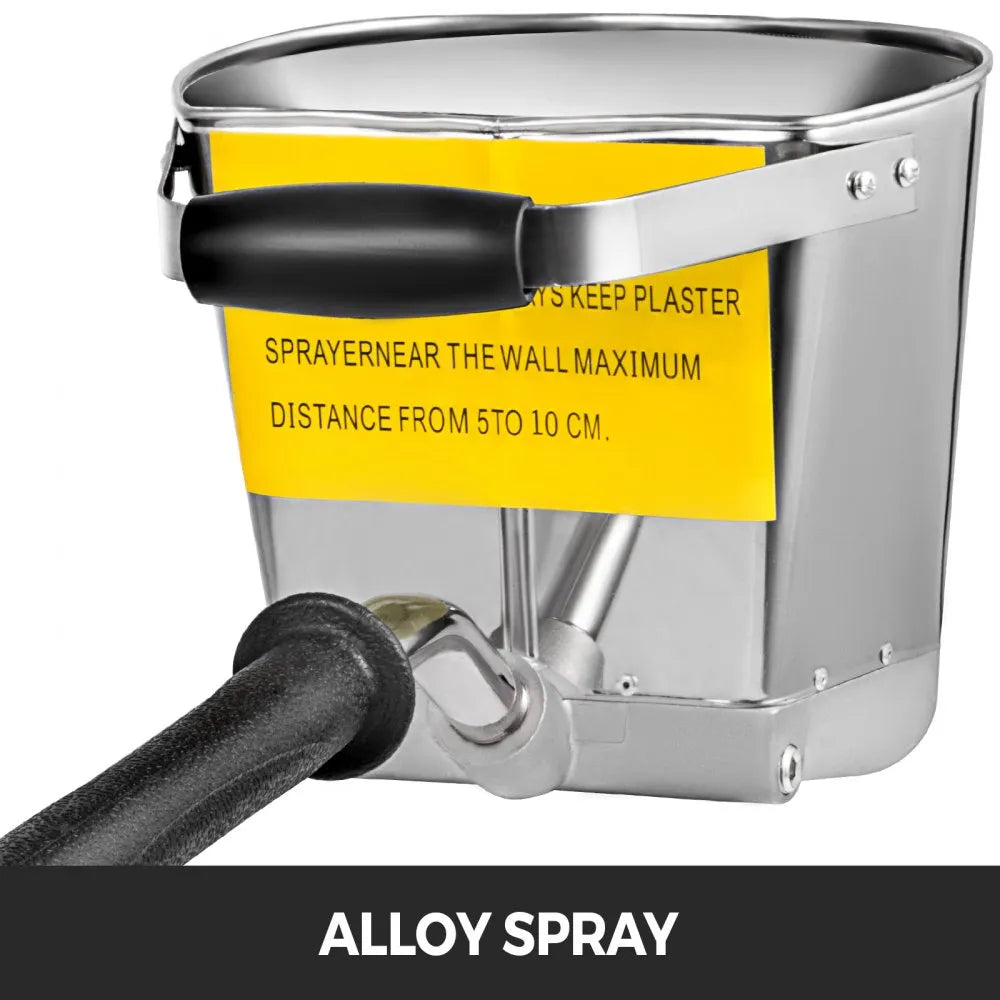 010372164806 - Lightweight Stainless Steel 4-Nozzle Cement Sprayer for Easy Wall Application