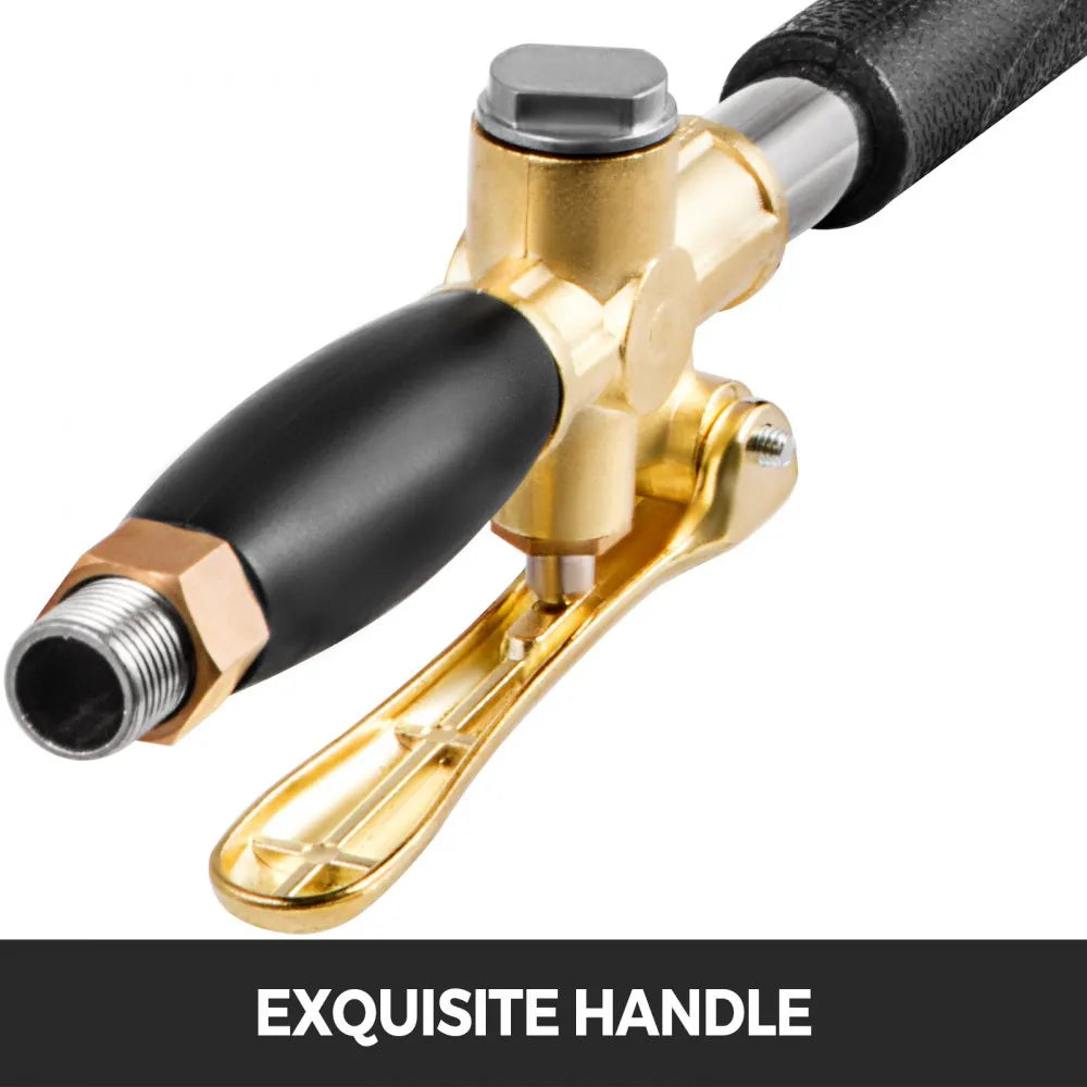 010372164806 - Lightweight Stainless Steel 4-Nozzle Cement Sprayer for Easy Wall Application