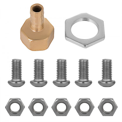 010372164806 - Lightweight Stainless Steel 4-Nozzle Cement Sprayer for Easy Wall Application