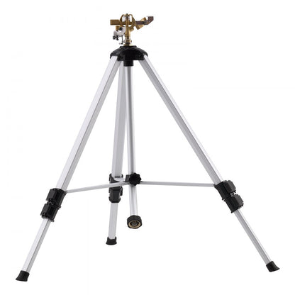HX-3317DN - 360° Adjustable Brass Tripod Sprinkler for 5539 sq. ft. Coverage