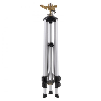 HX-3317DN - 360° Adjustable Brass Tripod Sprinkler for 5539 sq. ft. Coverage