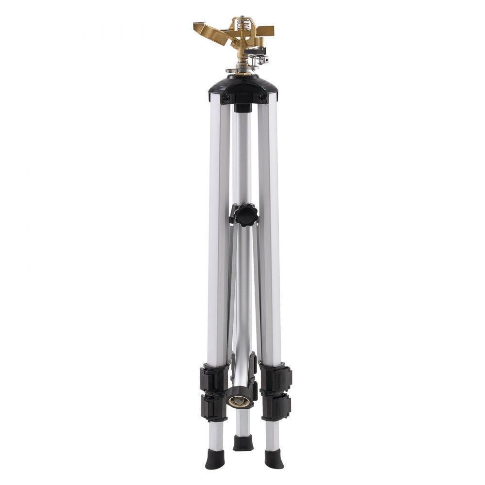 HX-3317DN - 360° Adjustable Brass Tripod Sprinkler for 5539 sq. ft. Coverage