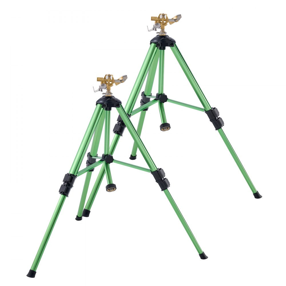 HX3311CN2 - Adjustable 360° Brass Tripod Sprinkler for 5539 sq. ft. Coverage