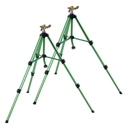 HX3311CN2 - Adjustable 360° Brass Tripod Sprinkler for 5539 sq. ft. Coverage
