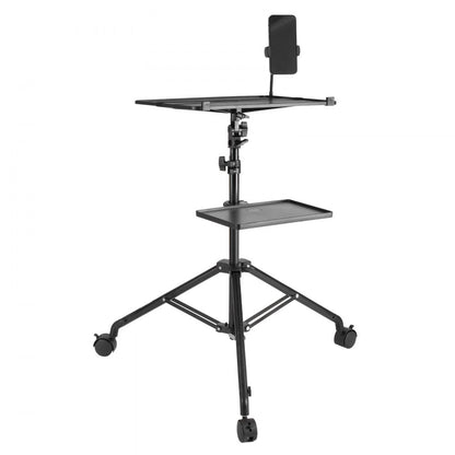 ZG-SJJTY-JL - Adjustable 31.3-67.3in VEVOR Projector Stand with Tray & Phone Holder