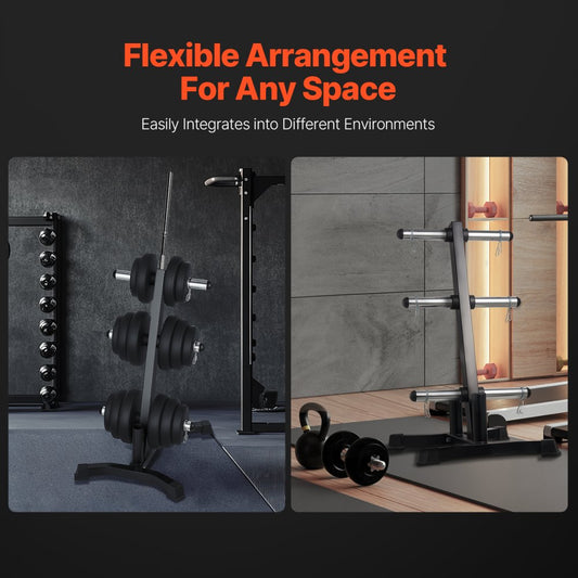 YFRK-B33 - Durable Weight Plate Rack Holds 1000 lbs for Home Gym