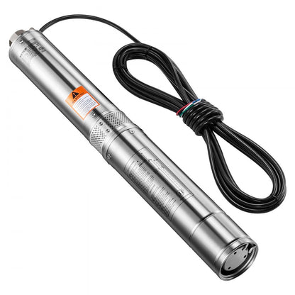 4SSM5/6-1 - 1HP Submersible Pump, 207ft Lift, 31.7GPM Flow Rate