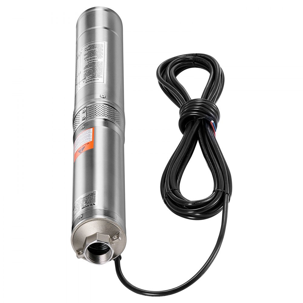 4SSM5/6-1 - 1HP Submersible Pump, 207ft Lift, 31.7GPM Flow Rate