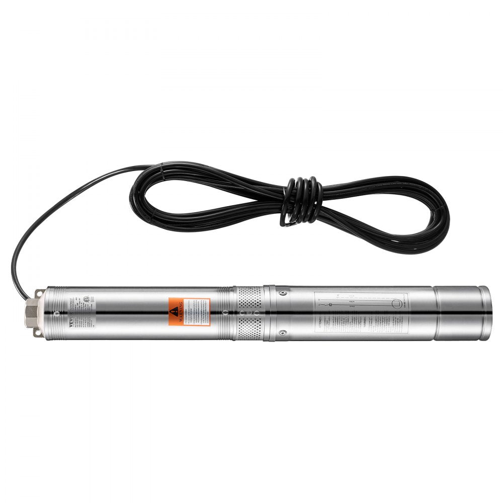 4SSM5/6-1 - 1HP Submersible Pump, 207ft Lift, 31.7GPM Flow Rate