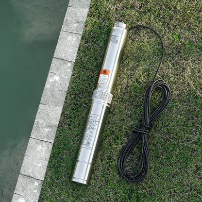 4SSM5/6-2 - 230V Deep Well Pump, 31.7 GPM, 207 ft Lift, Stainless Steel