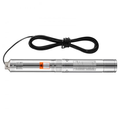 4SSM5/6-2 - 230V Deep Well Pump, 31.7 GPM, 207 ft Lift, Stainless Steel