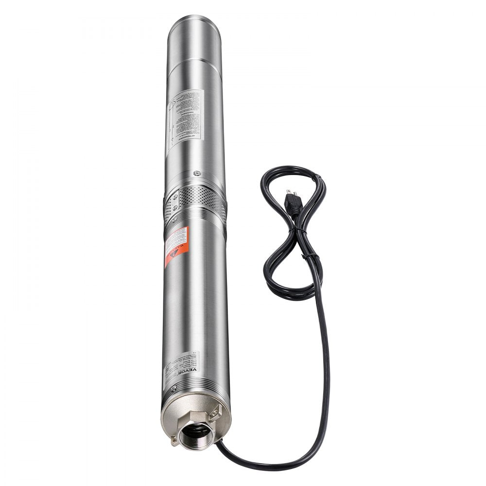 4SSM5/12-1 - Durable 2HP Deep Well Pump, 450 ft Lift, 31.7 GPM Flow