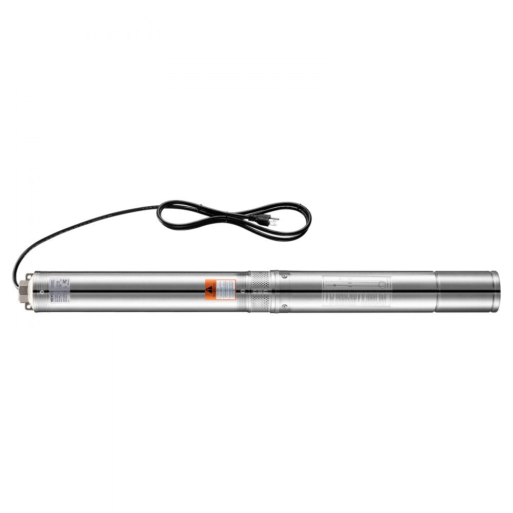 4SSM5/12-1 - Durable 2HP Deep Well Pump, 450 ft Lift, 31.7 GPM Flow