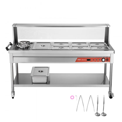 SKT1*1/1-6*1/2-6L*2 - Stainless Steel Electric Food Warmer with Temperature Control