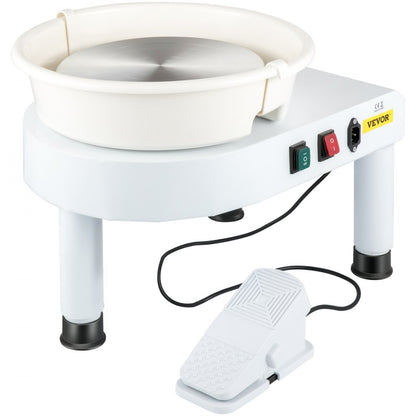 GCJX-008 - 11" VEVOR Pottery Wheel with Adjustable Height & Quiet Motor