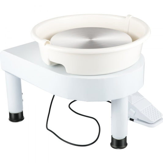 GCJX-008 - 14" VEVOR Pottery Wheel, 450W, Adjustable & Quiet Operation