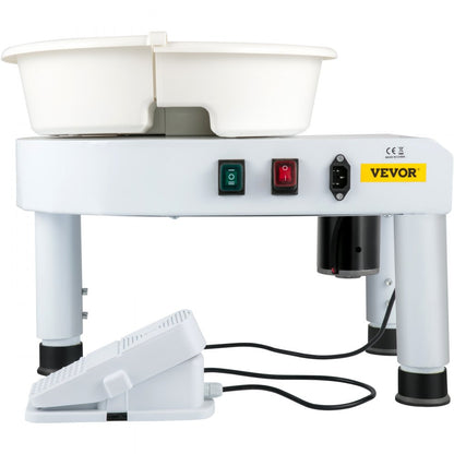 GCJX-008 - 14" VEVOR Pottery Wheel, 450W, Adjustable & Quiet Operation